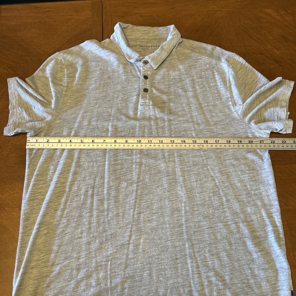 John Varvatos U.S.A. L‎ Men's Short Sleeve Polo Shirt Designer RN102515 CA26889 - Picture 6 of 7